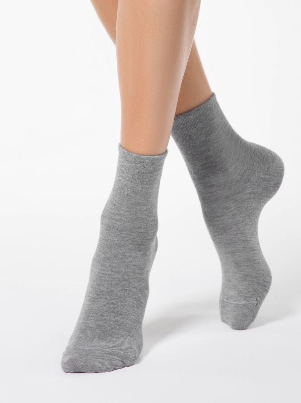 Жіночі шкарпетки віскозні COMFORT (ангора) 14С-114СП, р.25, 000 темно-сірий