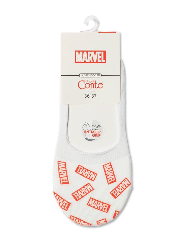 Підслідники жіночі бавовняні CE MARVEL 20С-28СПM, р.25, 220 білий