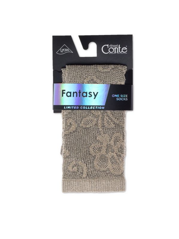 Жіночі шкарпетки віскозні CE FANTASY 20С-173СП, р.23-25, 282 кремовий