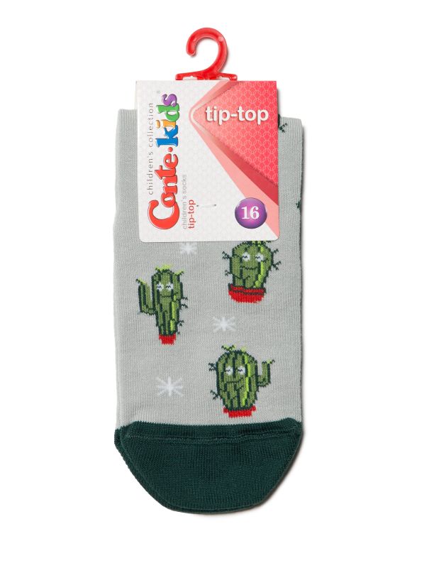 Шкарпетки дитячі CK TIP-TOP (проти ковзання) 7С-54СП, р.16, 636 салатовий