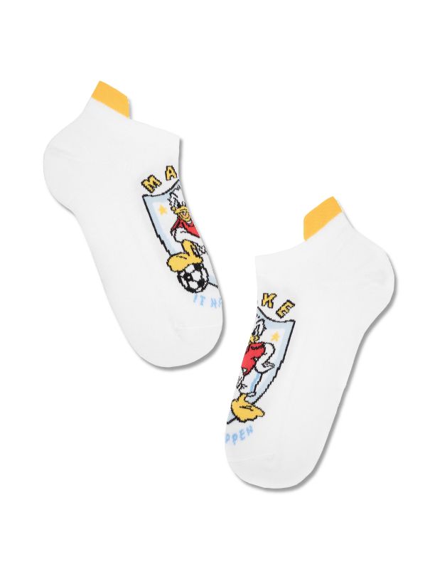 Шкарпетки дитячі DISNEY (ультракороткі) 17С-171СПМ, р.22, 370 білий