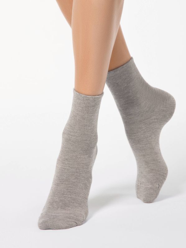 Жіночі шкарпетки віскозні COMFORT (ангора) 14С-114СП, р.25, 000 темно-сірий
