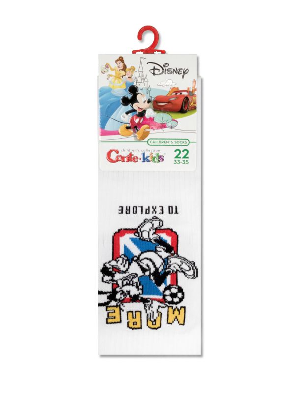 Шкарпетки дитячі DISNEY 17С-170СПМ, р.22, 370 білий