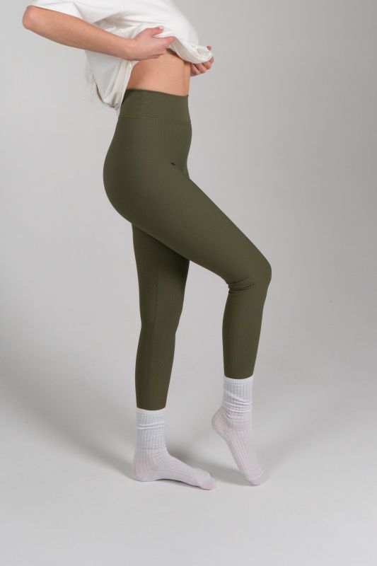 Легінси жіночі EL 30024, р.XL, khaki