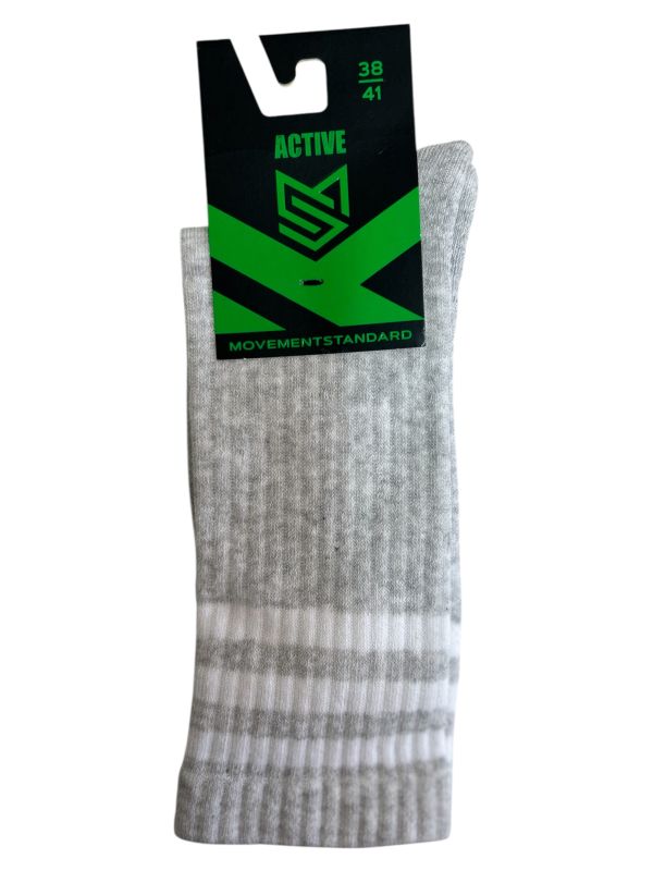 Шкарпетки MS M0350S Active, р.42-45, 00 сірий-білий