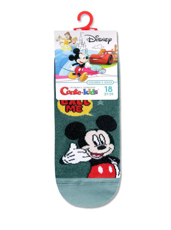 Шкарпетки дитячі DISNEY (короткі) 17С-127СПМ, р.22, 354 світло-рожевий