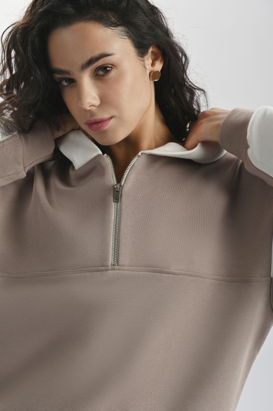 Джемпер жіночий EL 11525, р.S, latte cream