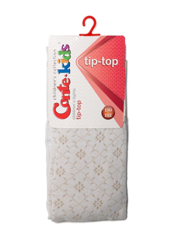 Колготки дитячі TIP-TOP, р.140-146, 466 чорний-сірий