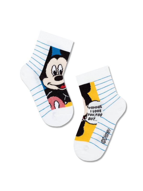 Шкарпетки дитячі DISNEY 17С-126/1СПМ, р.8, 360 світло-сірий