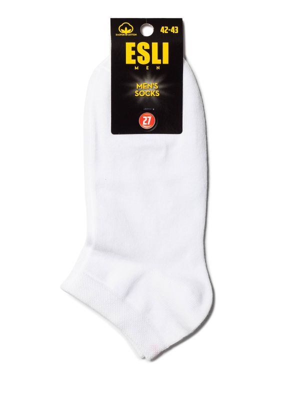 Шкарпетки чоловічі E (короткі) 19С-146СПЕ, р.29, 000 чорний