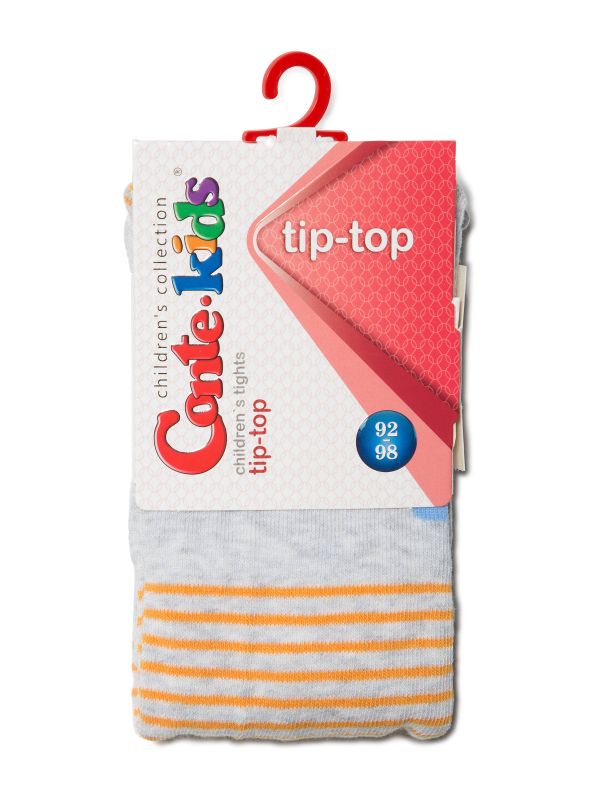 Колготки дитячі TIP-TOP, р.92-98, 466 чорний-сірий