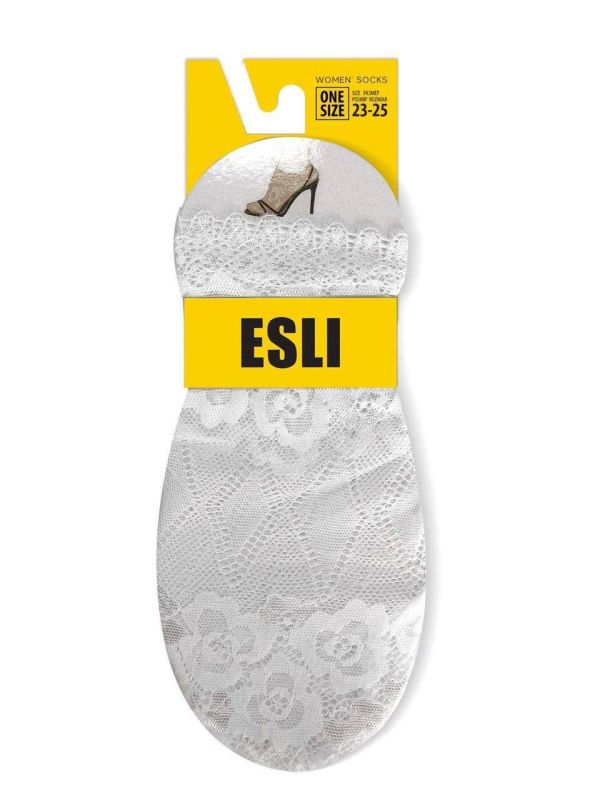 Жіночі шкарпетки E IS006, р.23-25, Bianco