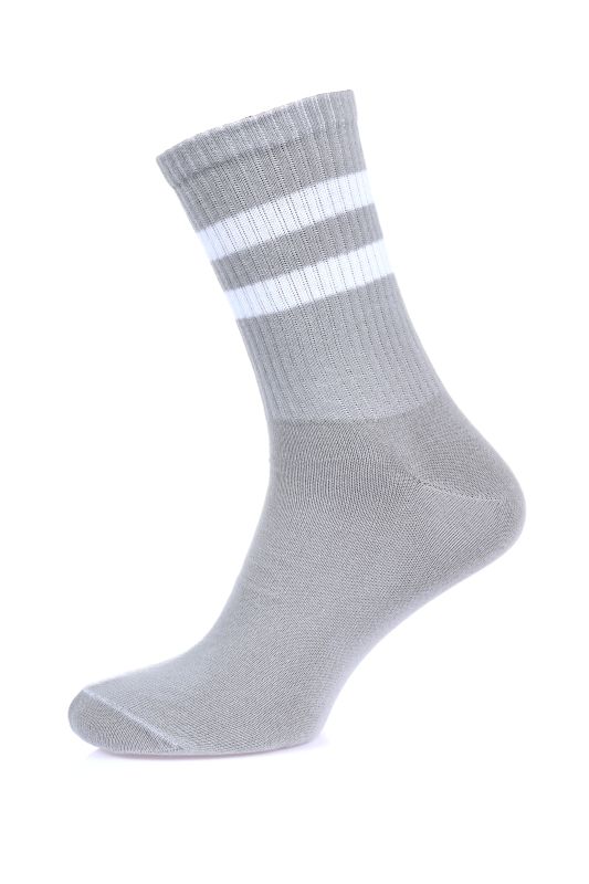Шкарпетки MS M0301S Fancy, р.42-45, 08 сірий-білий