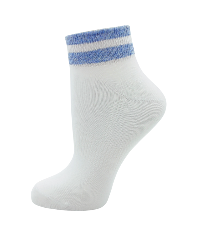 Жіночі шкарпетки MS M0105S, р.39-41, 50 білий-рожевий