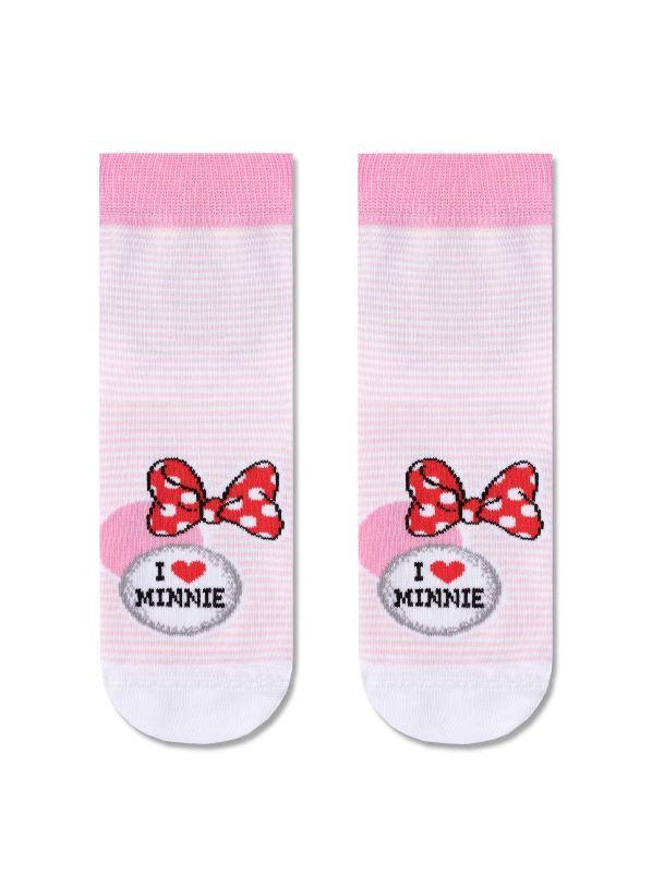 Шкарпетки дитячі DISNEY 17С-126СПМ, р.22, 350 світло-рожевий