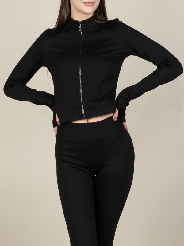 Джемпер жіночий EL 13024, р.XS, black