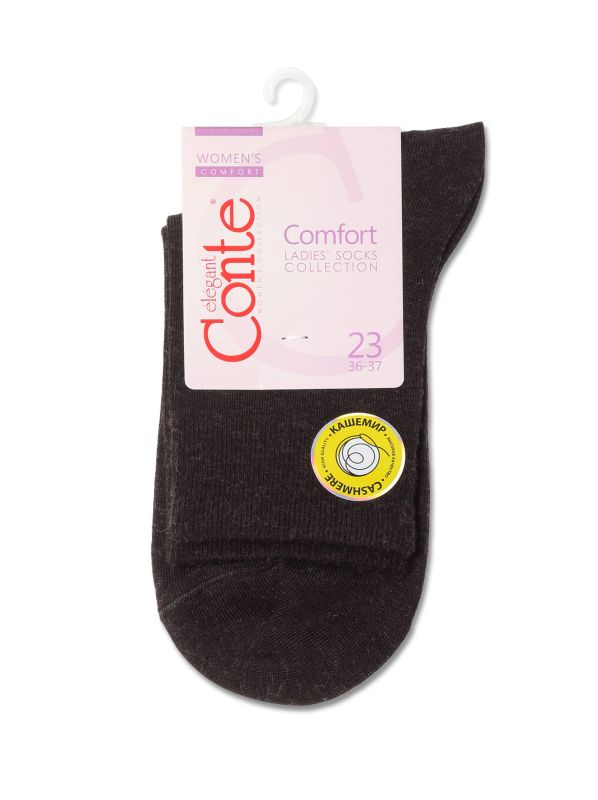 Жіночі шкарпетки віскозні CE COMFORT 20С-67СП, р.25, 000 шоколадний
