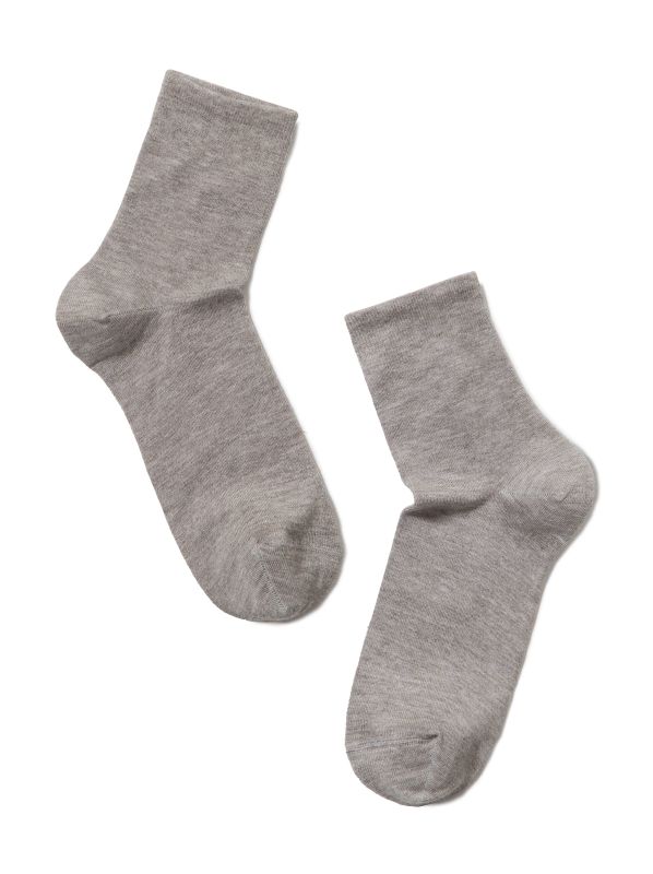 Жіночі шкарпетки віскозні LEV L0225S (ангора), р.25, 000 grey-beige
