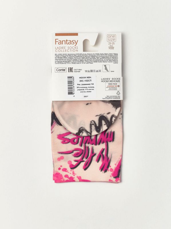 Жіночі шкарпетки CE FANTASY 20С-102СП, р.23-25, 763