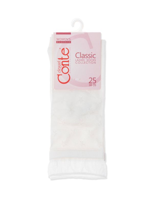 Жіночі шкарпетки віскозні CE CLASSIC 19С-189СП, р.25, 491 світло-сірий