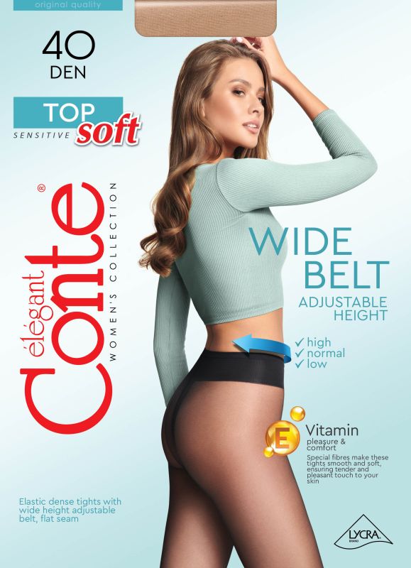Колготки жіночі TOP SOFT 40, р.4, Shade