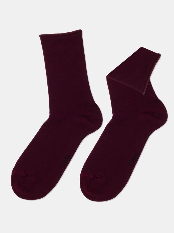 Жіночі шкарпетки бавовняні CE COMFORT (без резинки) 19С-101СП, р.25, 000 червоний