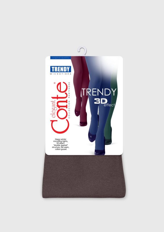 Колготки жіночі CE TRENDY MELANGE, р.4, verde