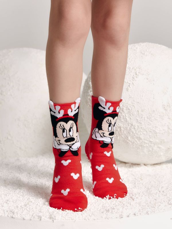 Шкарпетки дитячі CK NEW YEAR DISNEY 21С-66СПМ, р.20-22, 646 червоний