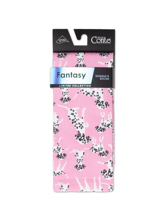 Жіночі шкарпетки бавовняні CE FANTASY 19С-236СП, р.23-25, 322 білий