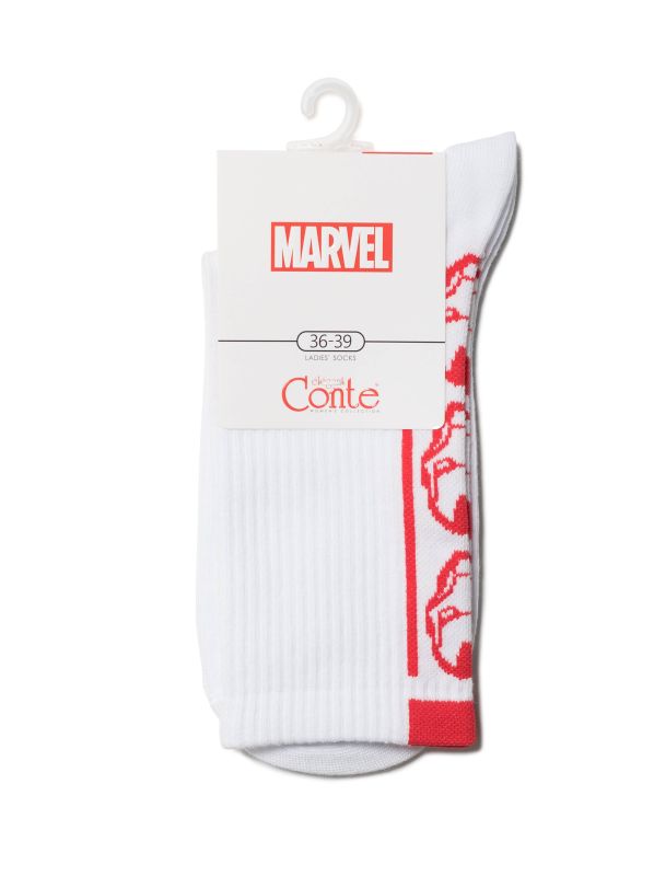 Жіночі шкарпетки бавовняні CE MARVEL 19С-116СПМ, р.23-25, 178 чорний