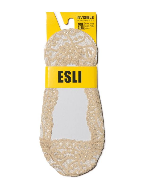 Підслідники жіночі E IS002, р.23-25, beige