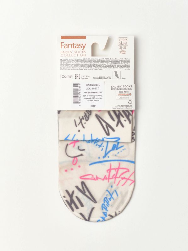 Жіночі шкарпетки CE FANTASY 20С-102СП, р.23-25, 763