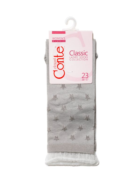 Жіночі шкарпетки віскозні CE CLASSIC 19С-189СП, р.25, 491 світло-сірий