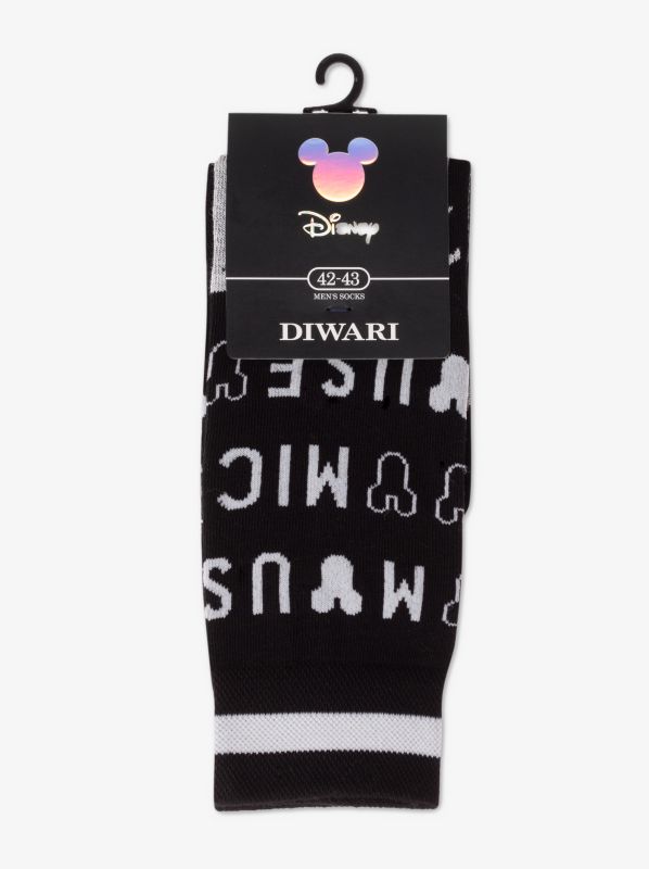 Шкарпетки чоловічі DW DISNEY 17С-142СПМ, р.27, 298 чорний