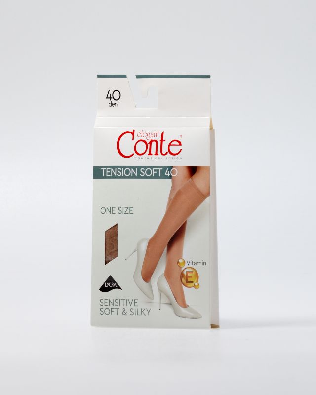 НапівПанчохи жіночі TENSION SOFT 40 (1 пара), р.23-25, Shade