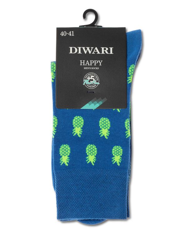 Шкарпетки чоловічі DW HAPPY 20С-37СП, р.29, 145 синій