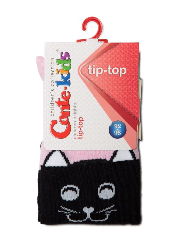 Колготки дитячі TIP-TOP, р.92-98, 466 чорний-сірий
