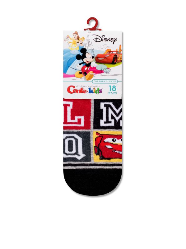 Шкарпетки дитячі DISNEY (короткі) 17С-136СПМ, р.22, 367 сірий