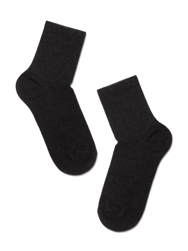 Жіночі шкарпетки віскозні LEV L0243S (кашемір), р.25, 000 dark grey