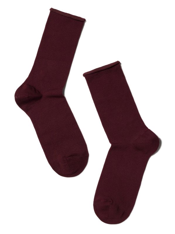 Жіночі шкарпетки бавовняні CE COMFORT (без резинки) 19С-101СП, р.25, 000 червоний