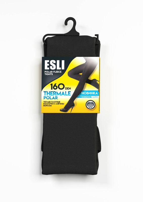 Колготки жіночі E THERMALE POLAR 160, р.5, Nero